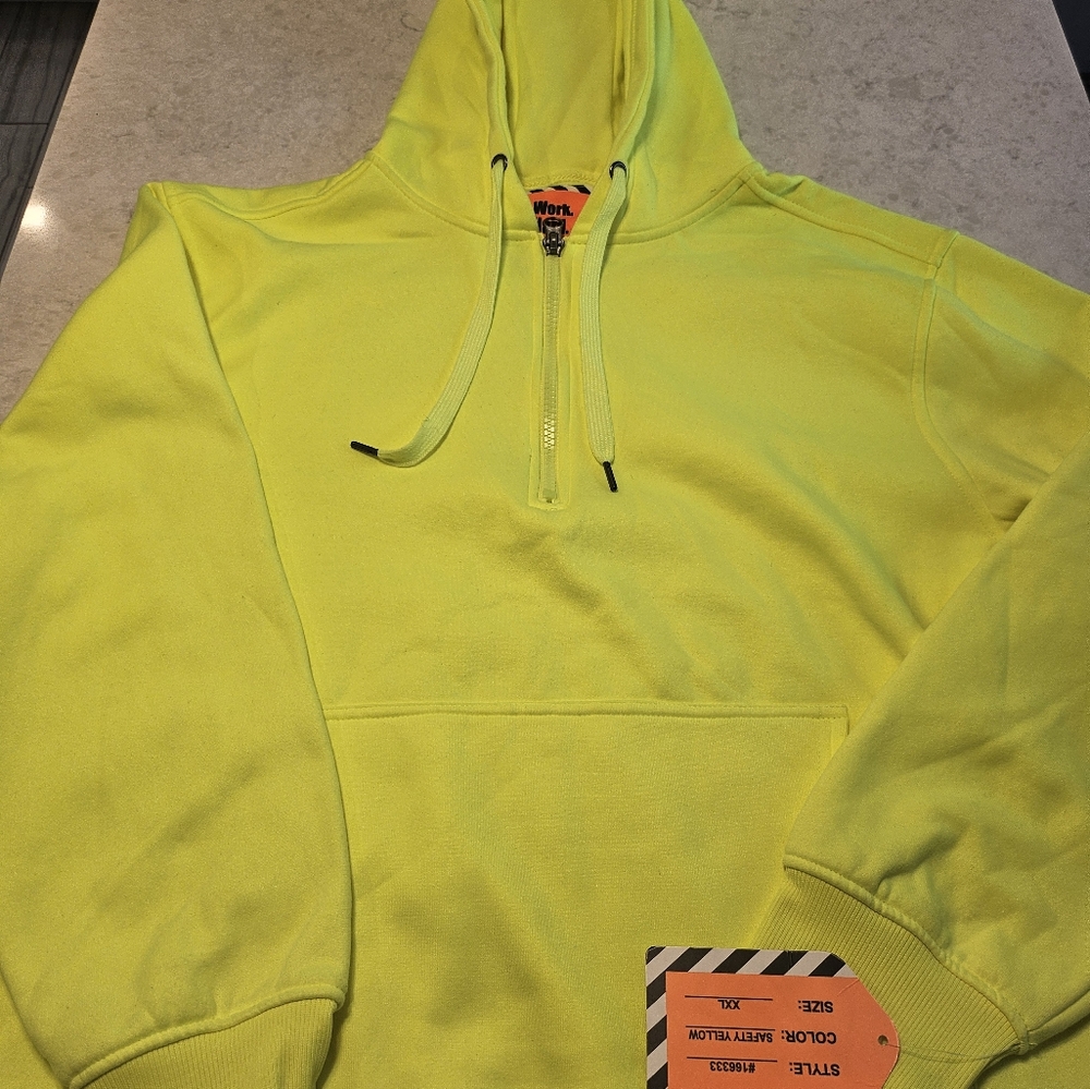Off-White Yellow Hoodie